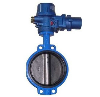 D971X electric pair clamp butterfly valve