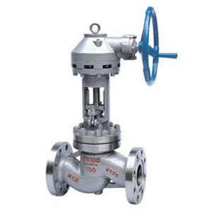 J541W bevel gear globe valve