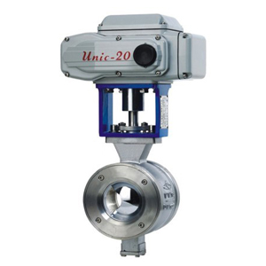 VQ947H electric V regulating ball valve